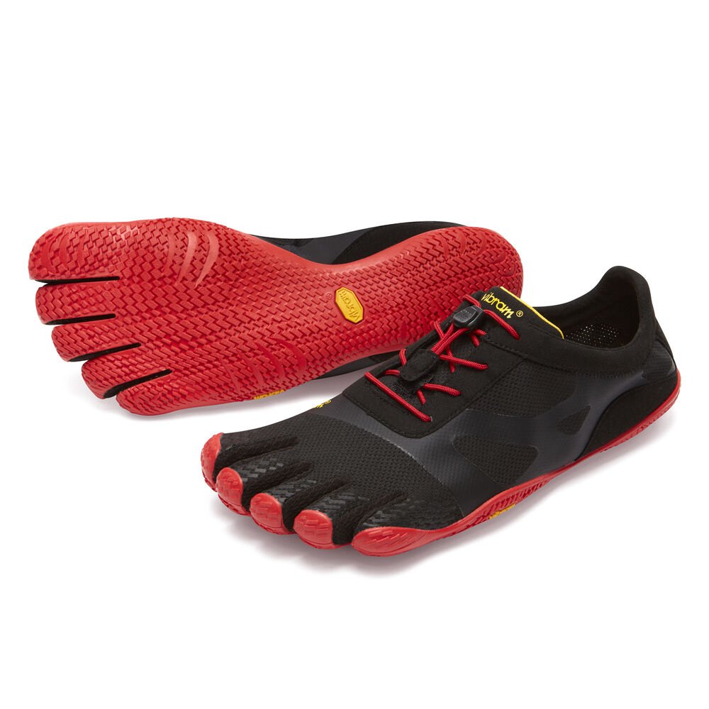 Vibram FiveFingers Heren Kso Evo - Fitness Schoenen Zwart/Rood - 763015MNW